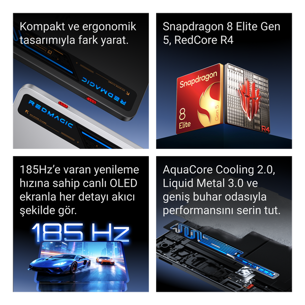 REDMAGIC Astra 2 Gaming Tablet'i Satın Al – Snapdragon 8 Elite Gen